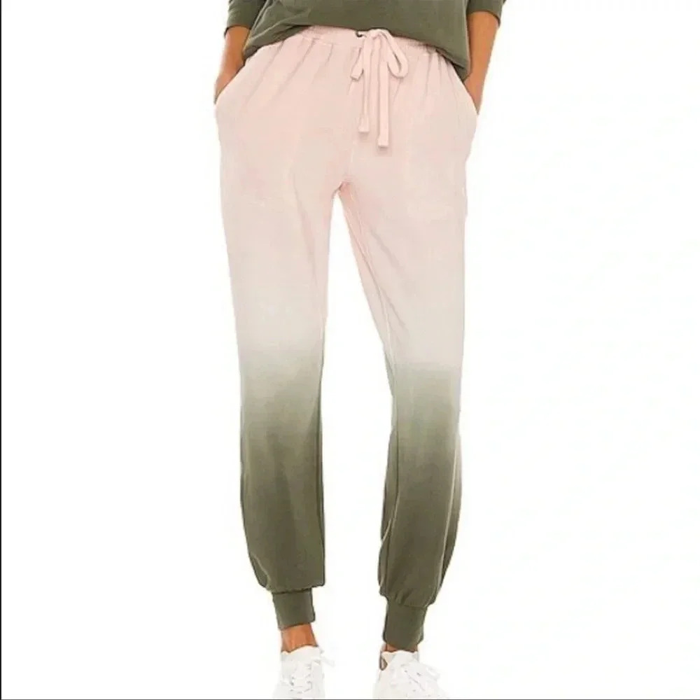 Sanctuary Peace Jogger in Lotus & Green Airbrush XXS